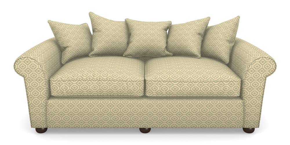 Product photograph of Lewes 4 Seater Sofa In Cloth 18 - Tile - Fennel from Sofas and Stuff Limited