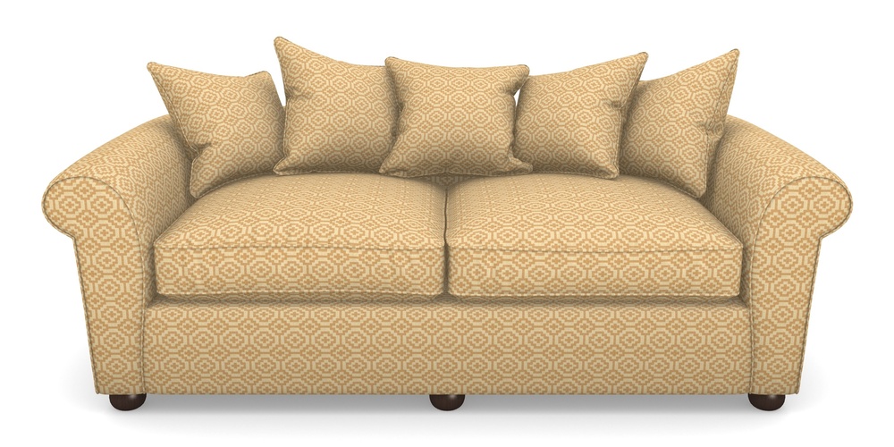 Product photograph of Lewes 4 Seater Sofa In Cloth 18 - Tile - Fudge from Sofas and Stuff Limited