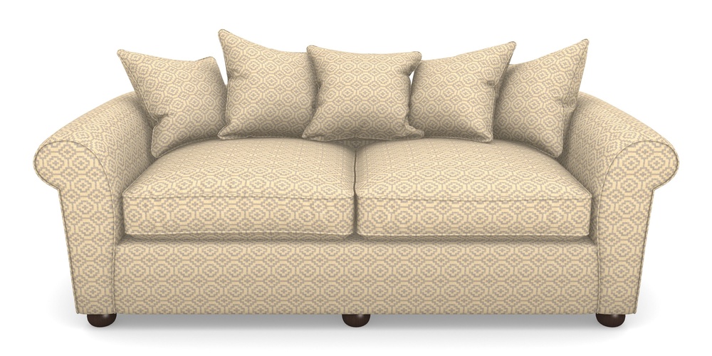 Product photograph of Lewes 4 Seater Sofa In Cloth 18 - Tile - Lavender from Sofas and Stuff Limited