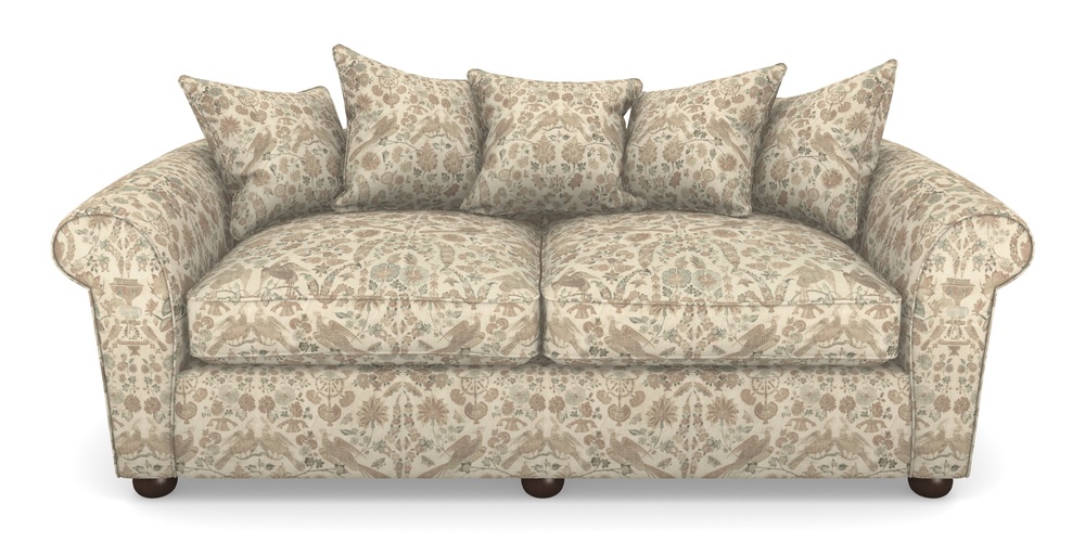 Product photograph of Lewes 4 Seater Sofa In V A Brompton Collection - Coromandel - Assam Tea from Sofas and Stuff Limited