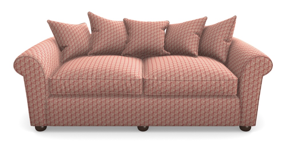 Product photograph of Lewes 4 Seater Sofa In Cloth 21 - Spring Twig - Ginger Snap from Sofas and Stuff Limited