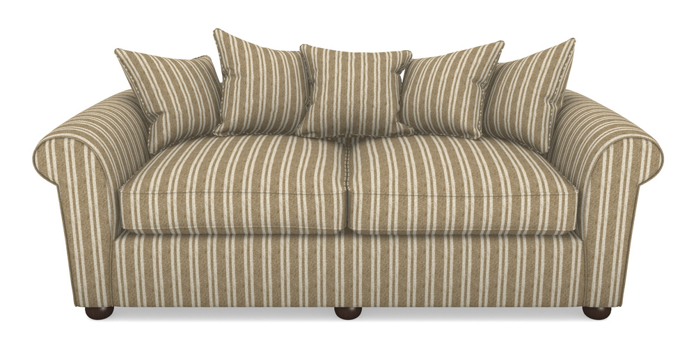 Product photograph of Lewes 4 Seater Sofa In Cloth 22 - Barcode - Fallen Leaf from Sofas and Stuff Limited