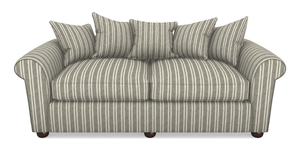 Product photograph of Lewes 4 Seater Sofa In Cloth 22 - Barcode - Seal from Sofas and Stuff Limited