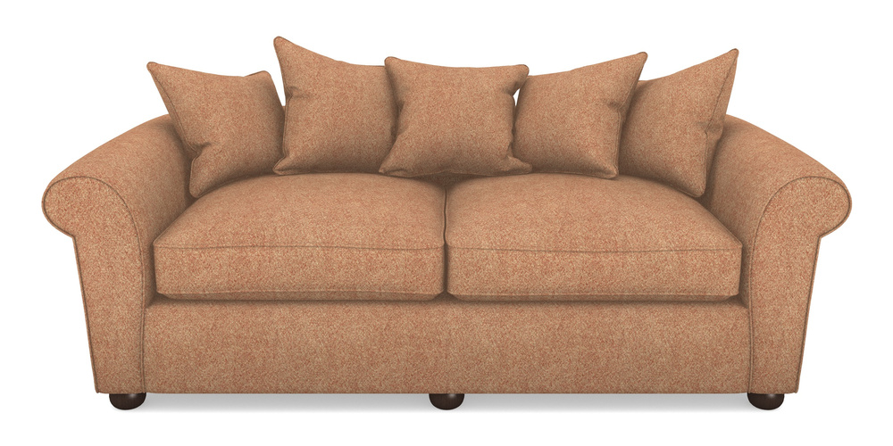 Product photograph of Lewes 4 Seater Sofa In Cloth 22 Weaves - Grand Teton - Amber from Sofas and Stuff Limited