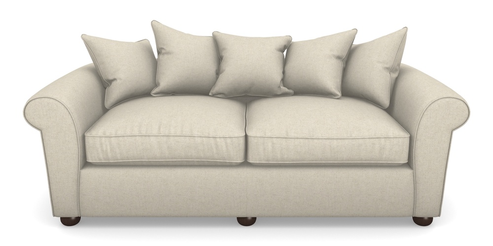 Product photograph of Lewes 4 Seater Sofa In House Linen 1 - Natural from Sofas and Stuff Limited