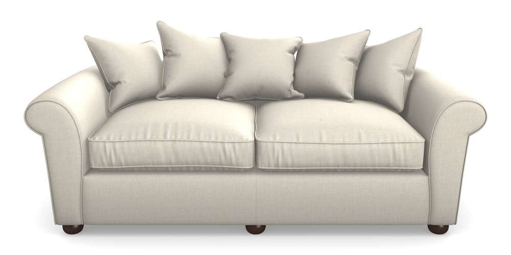 Product photograph of Lewes 4 Seater Sofa In House Plain - Putty from Sofas and Stuff Limited