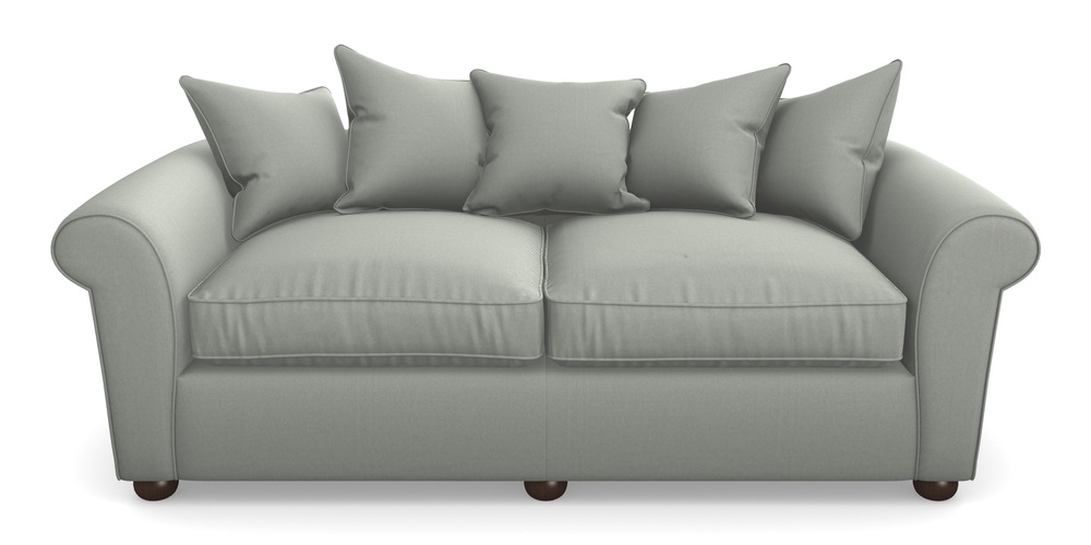Product photograph of Lewes 4 Seater Sofa In House Velvet - Elephant from Sofas and Stuff Limited
