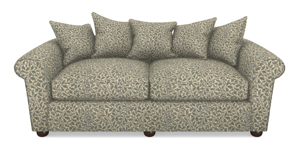 Product photograph of Lewes 4 Seater Sofa In V A Drawn From Nature Collection - Oak Tree - Duck Egg from Sofas and Stuff Limited