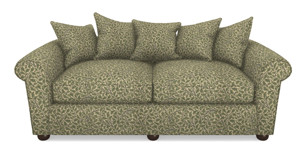 Product photograph of Lewes 4 Seater Sofa In V A Drawn From Nature Collection - Oak Tree - Light Green from Sofas and Stuff Limited