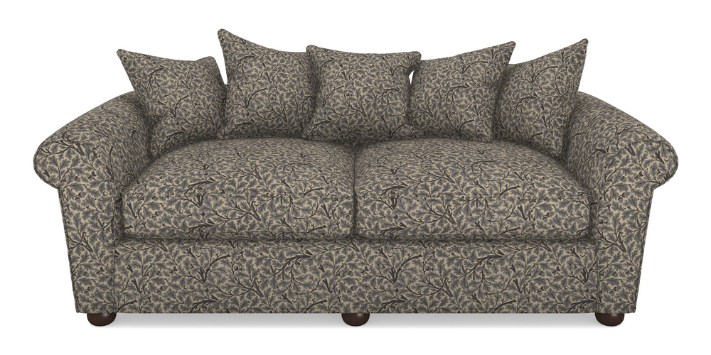 Product photograph of Lewes 4 Seater Sofa In V A Drawn From Nature Collection - Oak Tree - Navy from Sofas and Stuff Limited