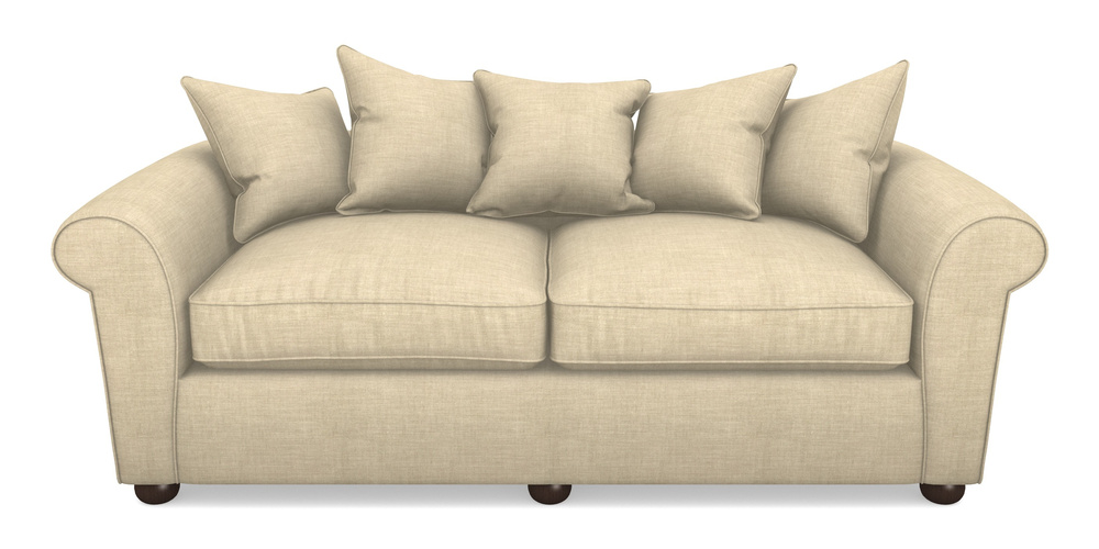 Product photograph of Lewes 4 Seater Sofa In Posh Linen - Oatmeal from Sofas and Stuff Limited