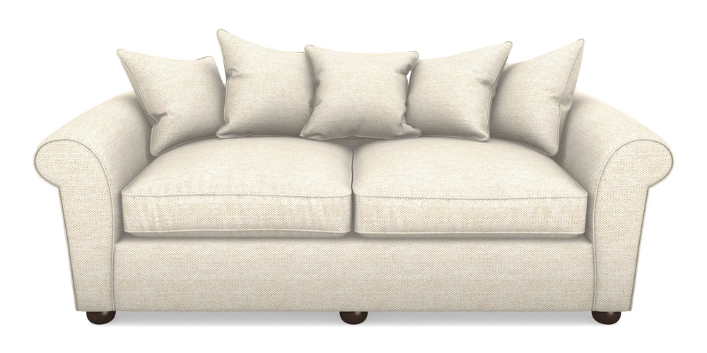 Product photograph of Lewes 4 Seater Sofa In Sanday Linen - Natural from Sofas and Stuff Limited