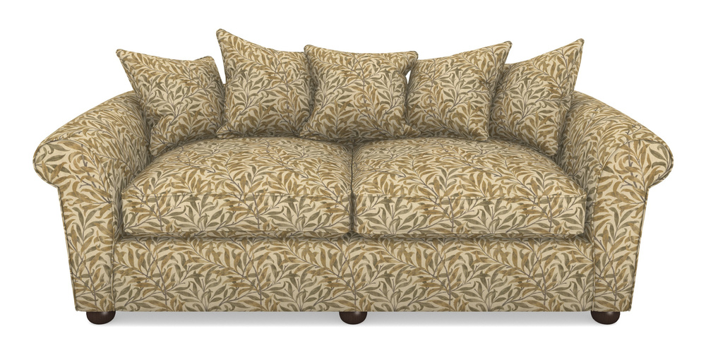 Product photograph of Lewes 4 Seater Sofa In V A Drawn From Nature - Willow Bough Large - Gold from Sofas and Stuff Limited