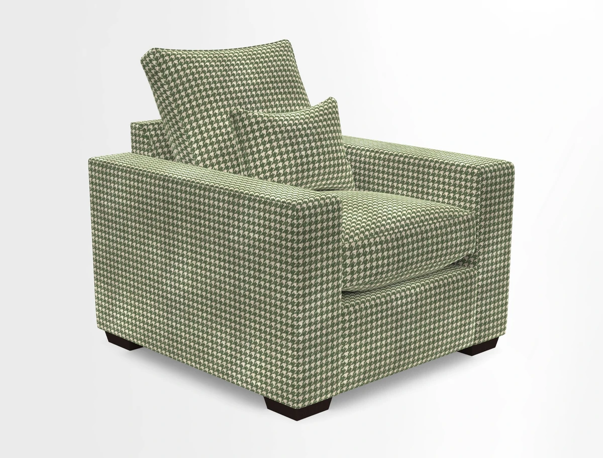 Linear chair in Two Tone Plain Biscuit