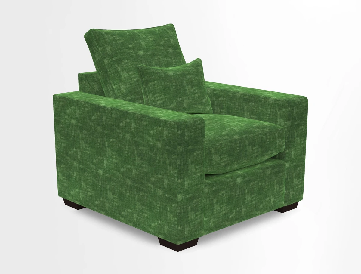 Linear chair in Two Tone Plain Biscuit