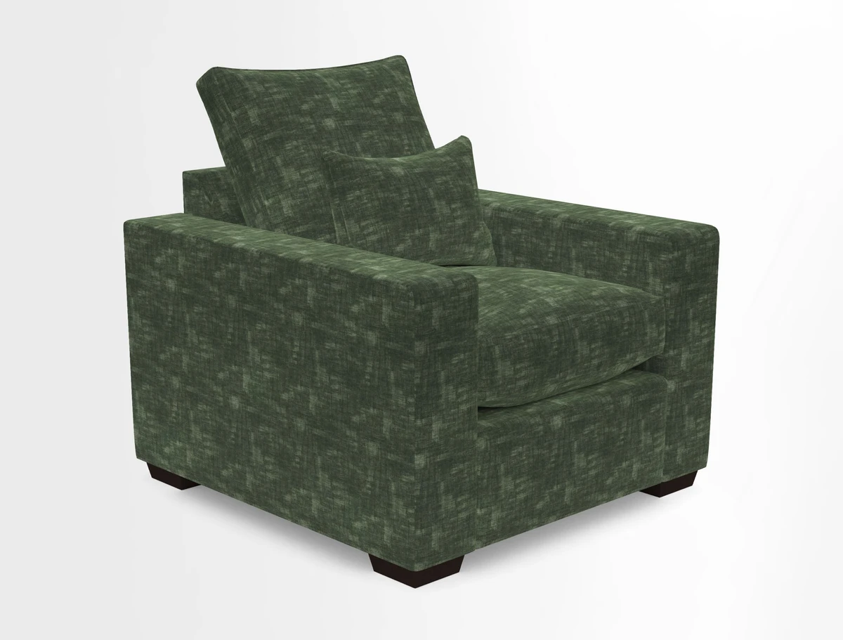Linear chair in Two Tone Plain Biscuit