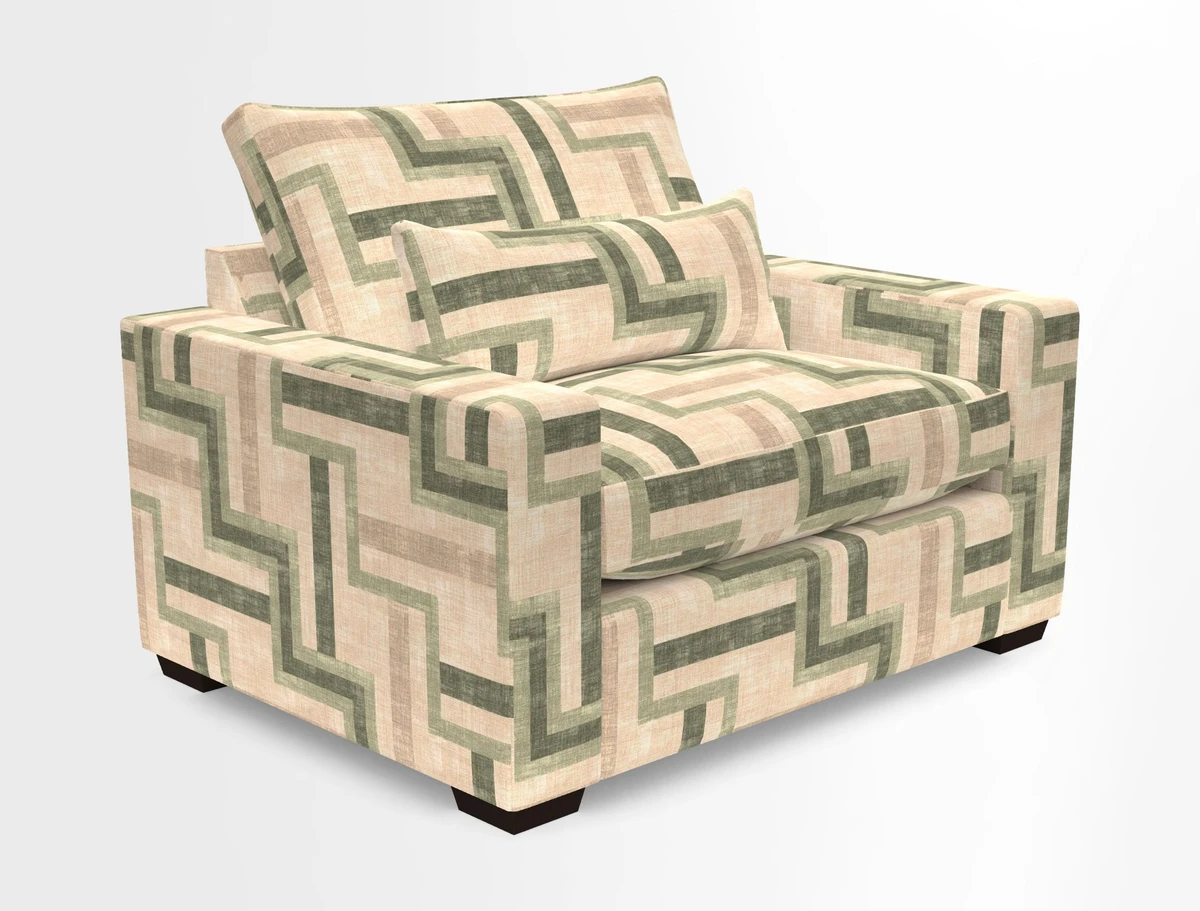 Linear snuggler in Two Tone Plain Biscuit