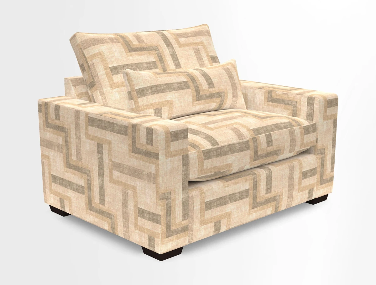 Linear snuggler in Two Tone Plain Biscuit