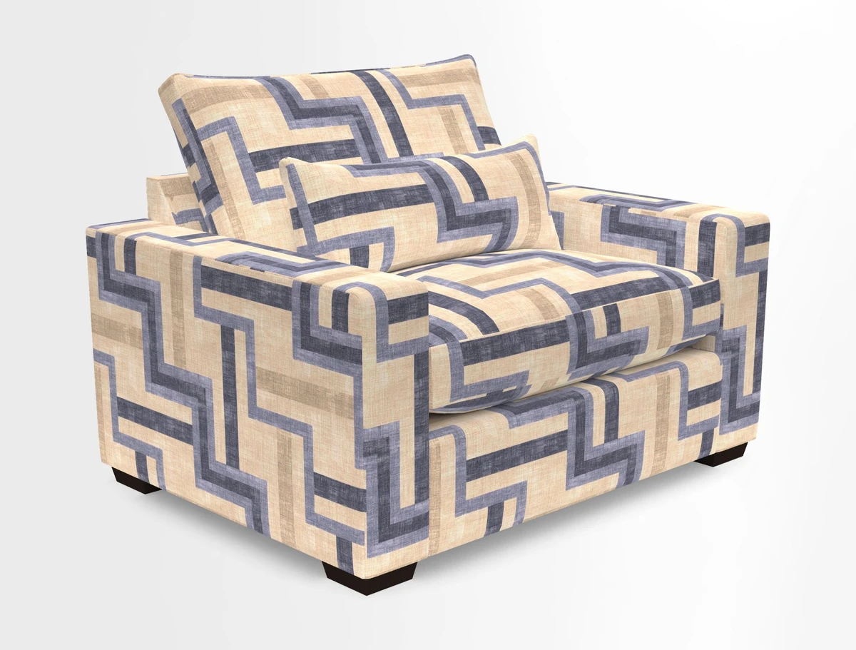 Linear snuggler in Two Tone Plain Biscuit