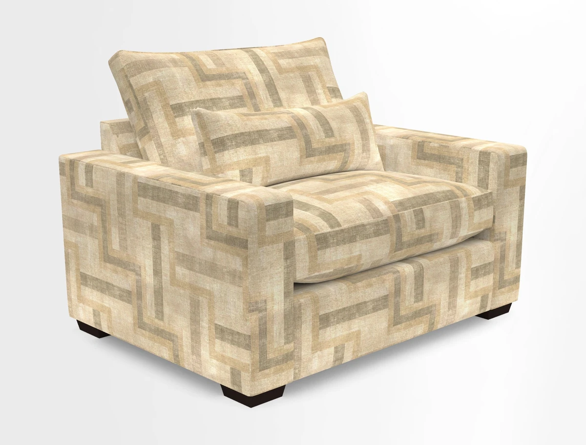 Linear snuggler in Two Tone Plain Biscuit
