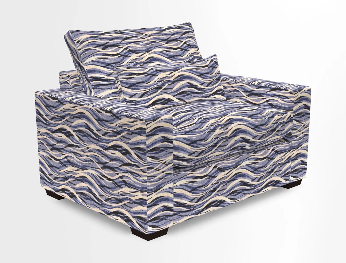 Linear snuggler in Two Tone Plain Biscuit