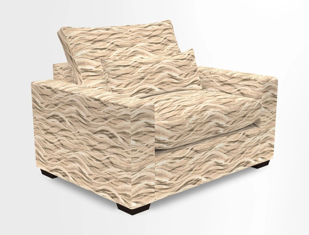 Linear snuggler in Two Tone Plain Biscuit