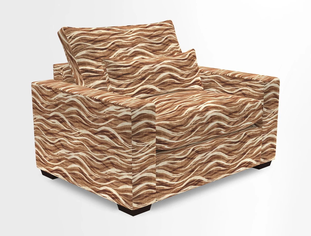 Linear snuggler in Two Tone Plain Biscuit