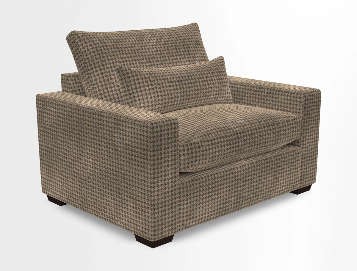 Linear snuggler in Two Tone Plain Biscuit
