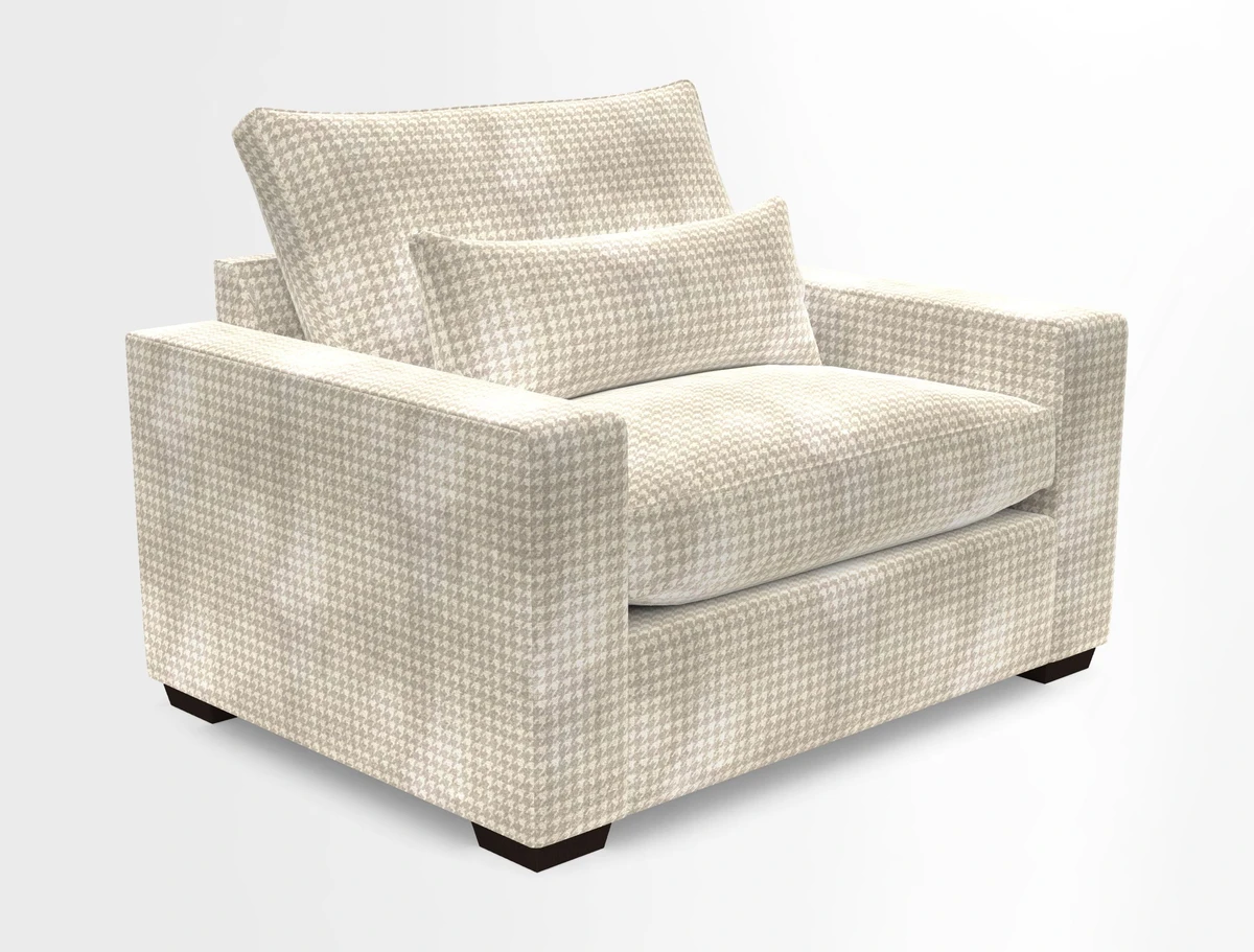 Linear snuggler in Two Tone Plain Biscuit