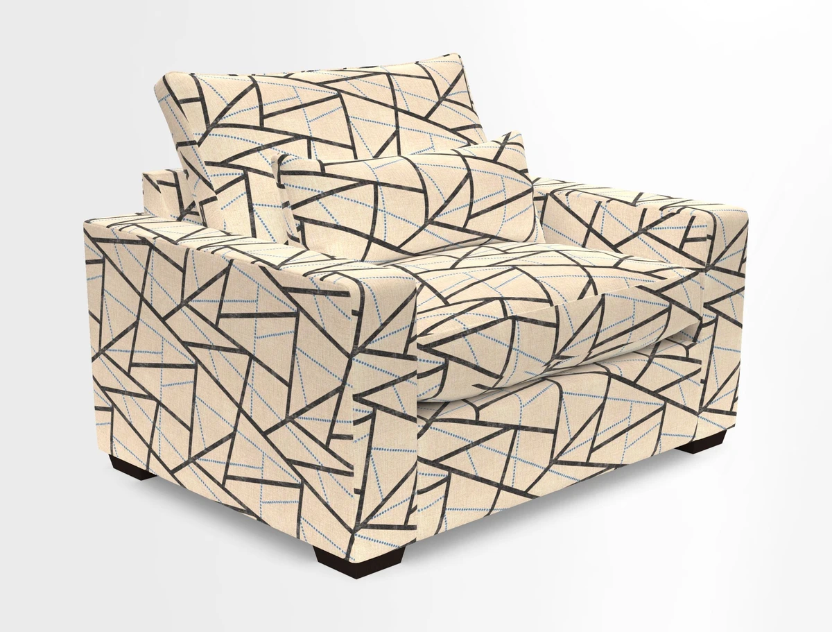 Linear snuggler in Two Tone Plain Biscuit