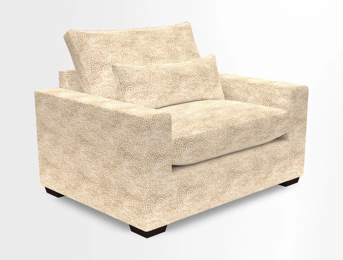 Linear snuggler in Two Tone Plain Biscuit