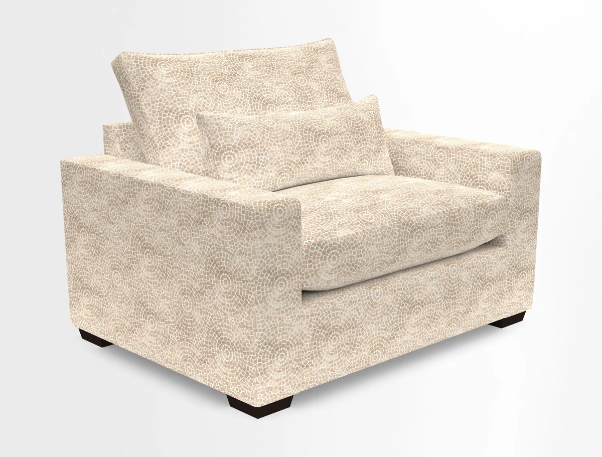 Linear snuggler in Two Tone Plain Biscuit