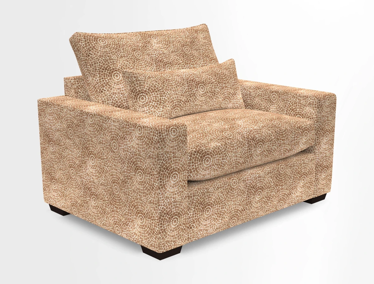Linear snuggler in Two Tone Plain Biscuit
