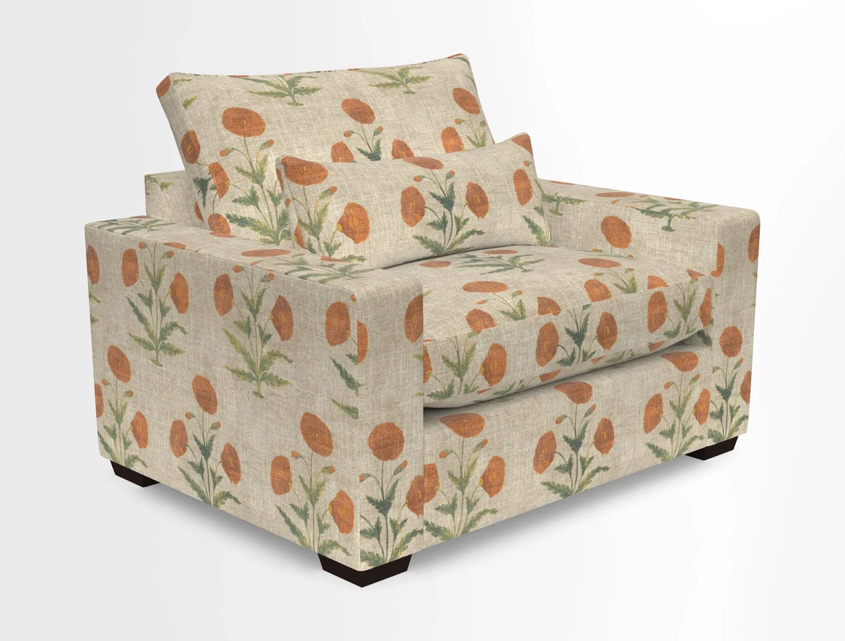 Linear snuggler in Two Tone Plain Biscuit
