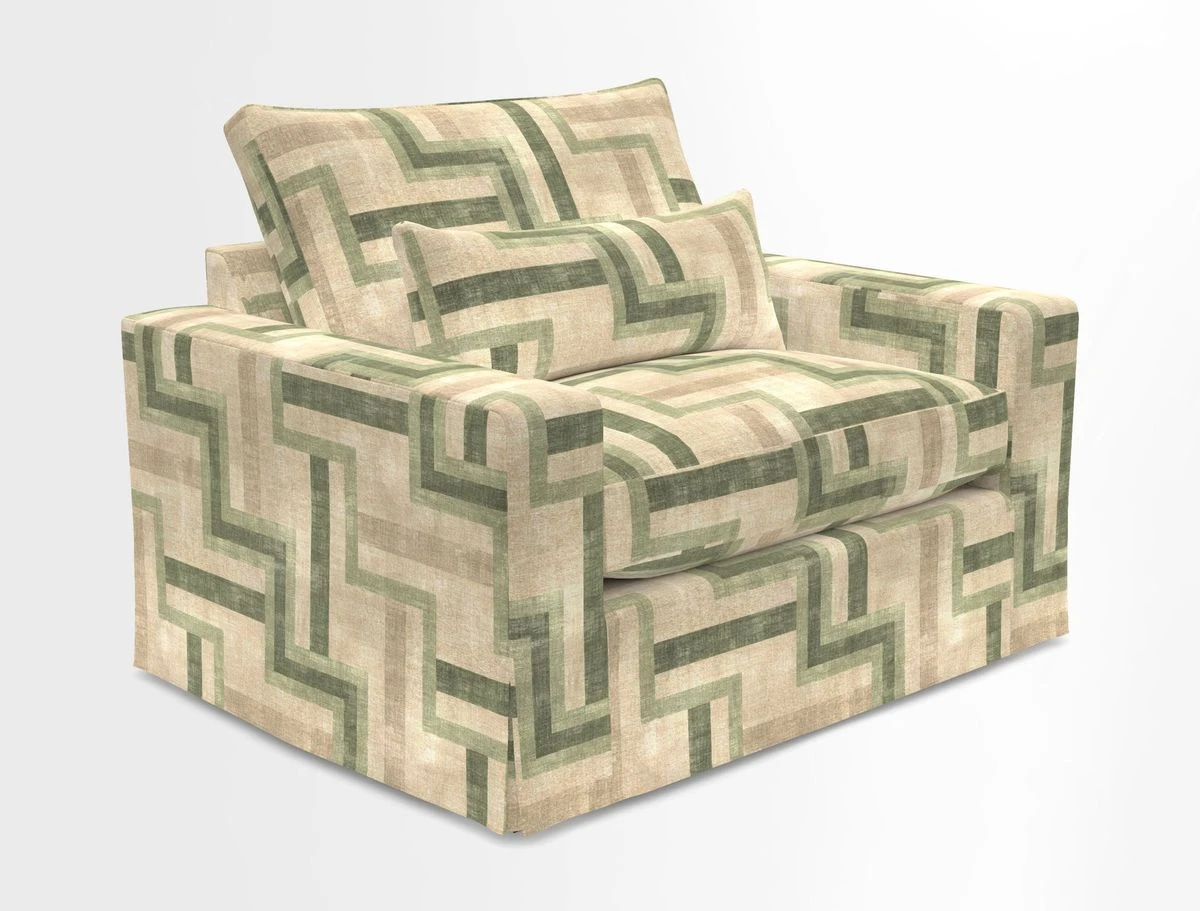 Linear snuggler in Two Tone Plain Biscuit