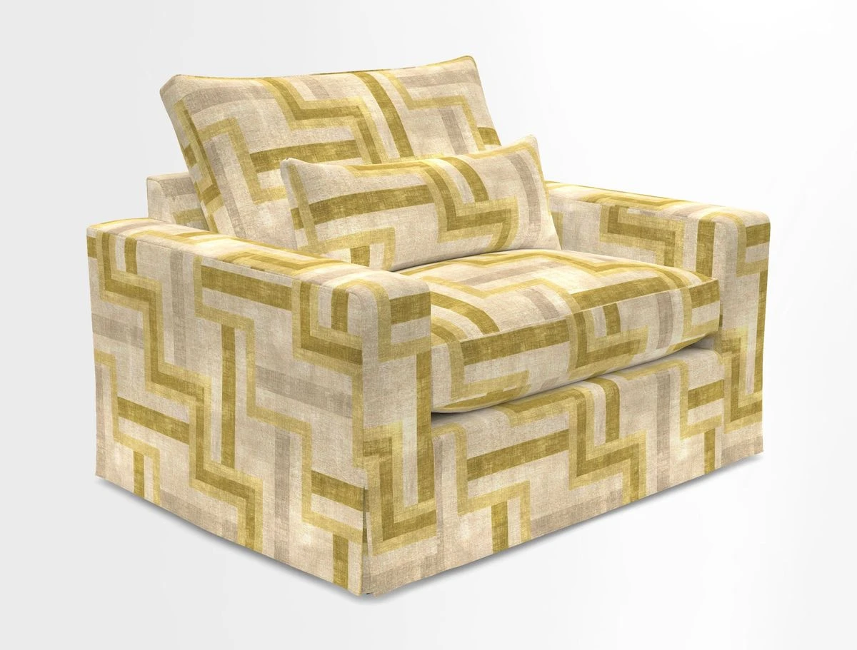 Linear snuggler in Two Tone Plain Biscuit