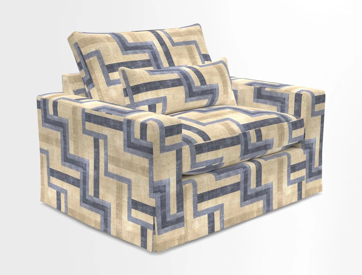 Linear snuggler in Two Tone Plain Biscuit
