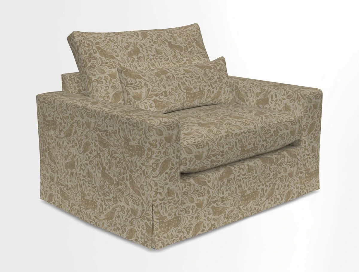Linear snuggler in Two Tone Plain Biscuit