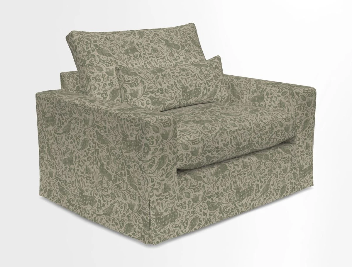 Linear snuggler in Two Tone Plain Biscuit