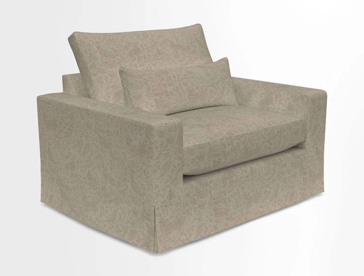Linear snuggler in Two Tone Plain Biscuit