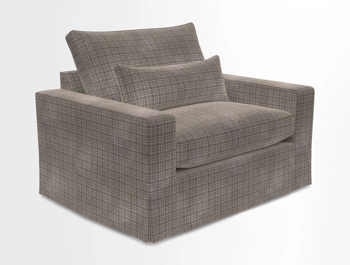 Linear snuggler in Two Tone Plain Biscuit