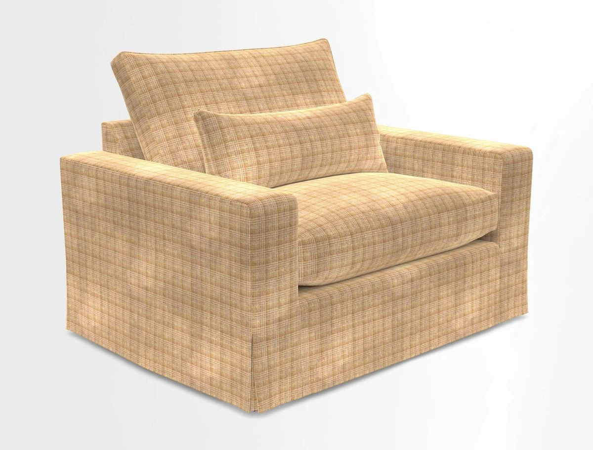 Linear snuggler in Two Tone Plain Biscuit
