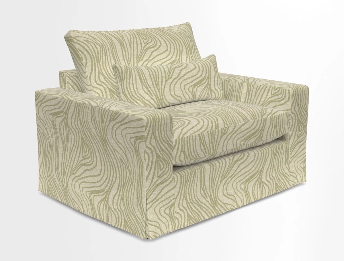 Linear snuggler in Two Tone Plain Biscuit