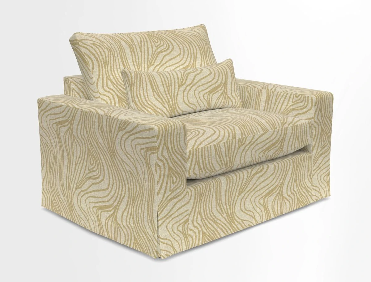 Linear snuggler in Two Tone Plain Biscuit