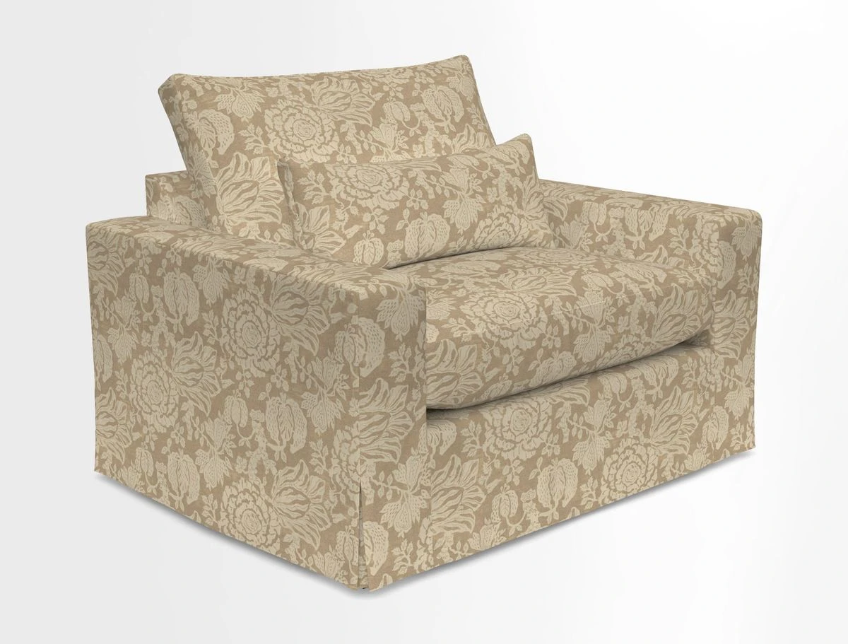 Linear snuggler in Two Tone Plain Biscuit