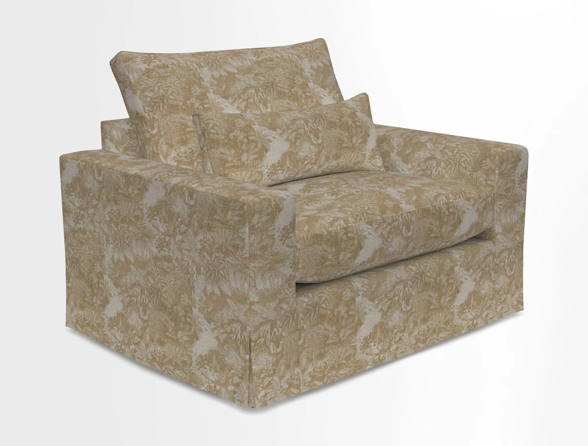 Linear snuggler in Two Tone Plain Biscuit