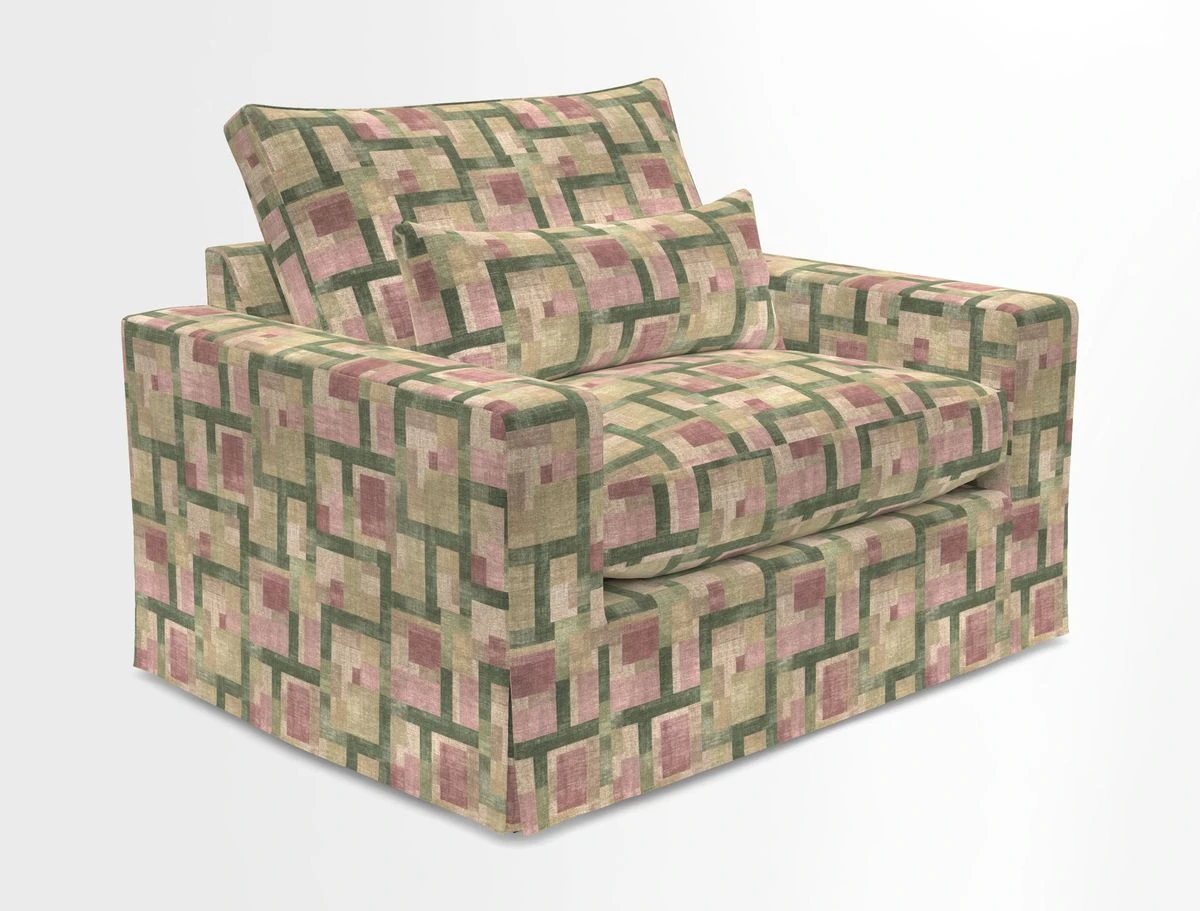 Linear snuggler in Two Tone Plain Biscuit