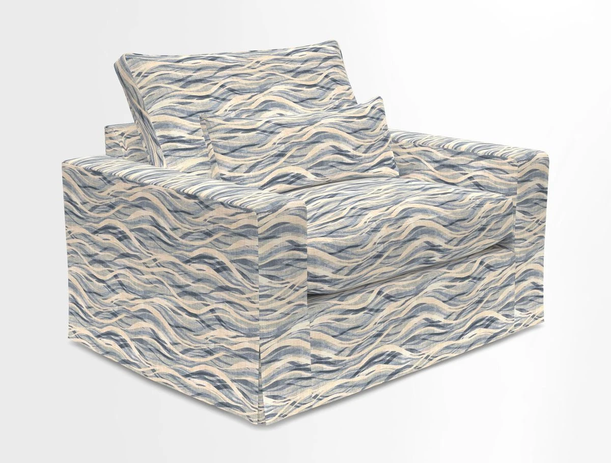 Linear snuggler in Two Tone Plain Biscuit