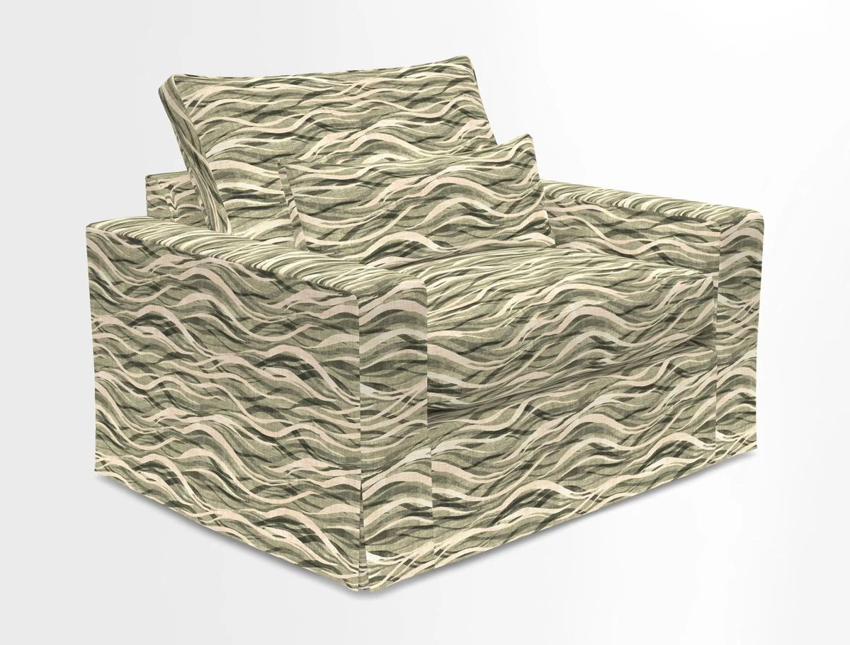 Linear snuggler in Two Tone Plain Biscuit