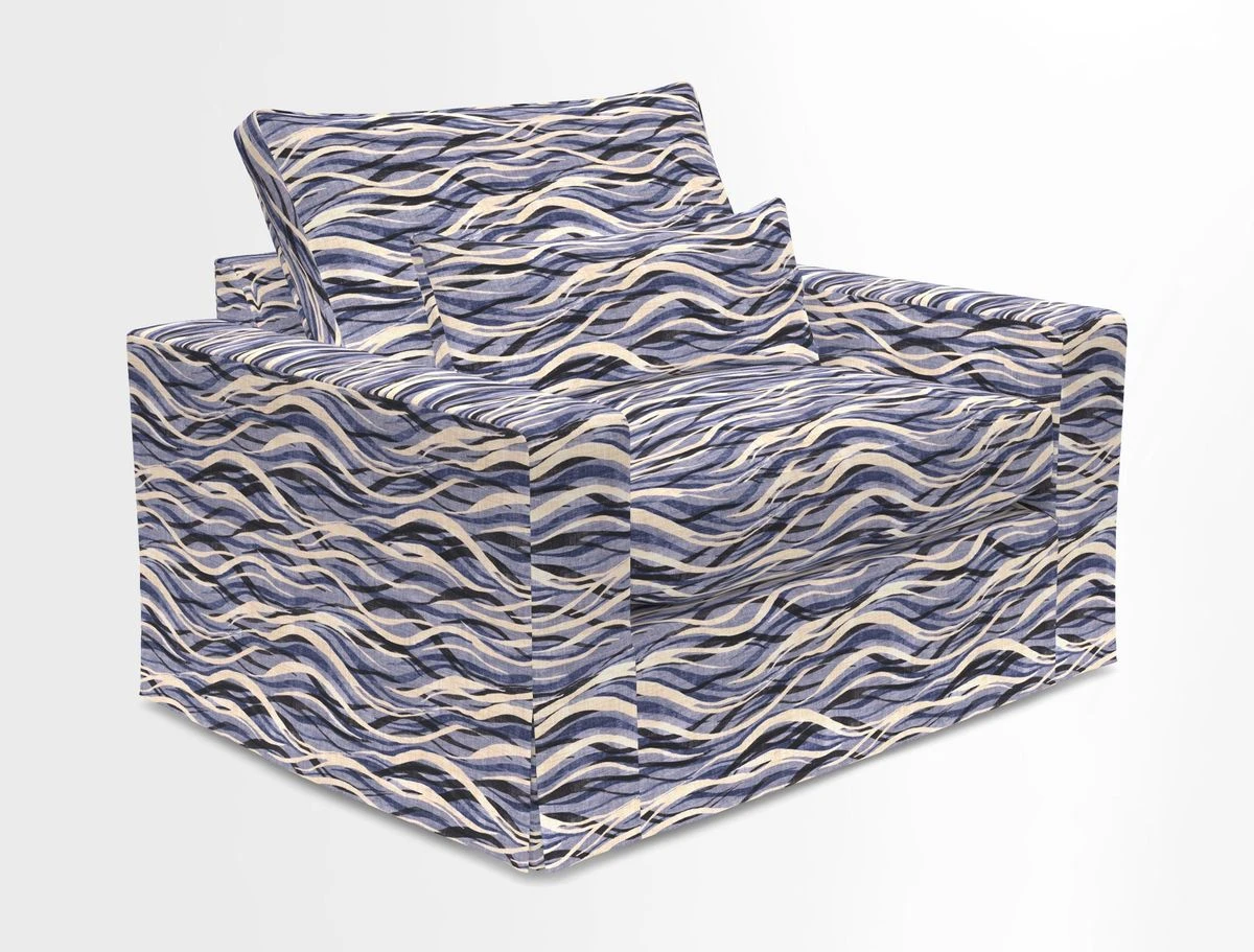 Linear snuggler in Two Tone Plain Biscuit